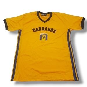NWOT Body Club Barbados Flag Yellow Large Jersey